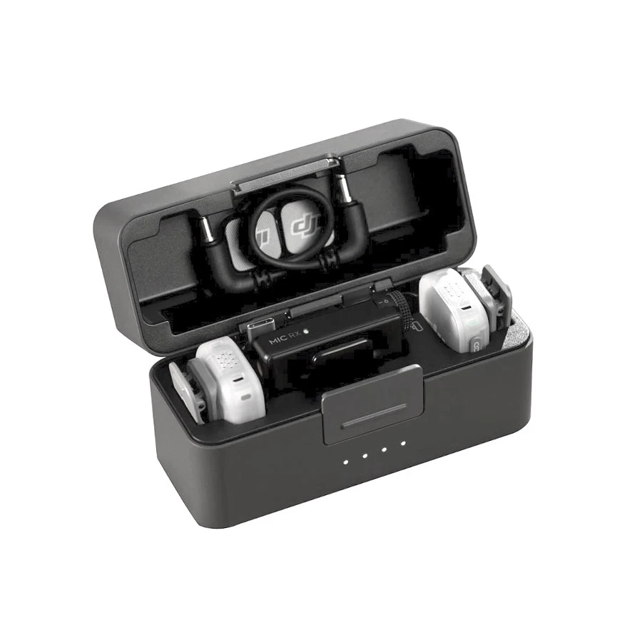DJI Mic Mini 2 Wireless Mic 2TX 1RX Charging Case