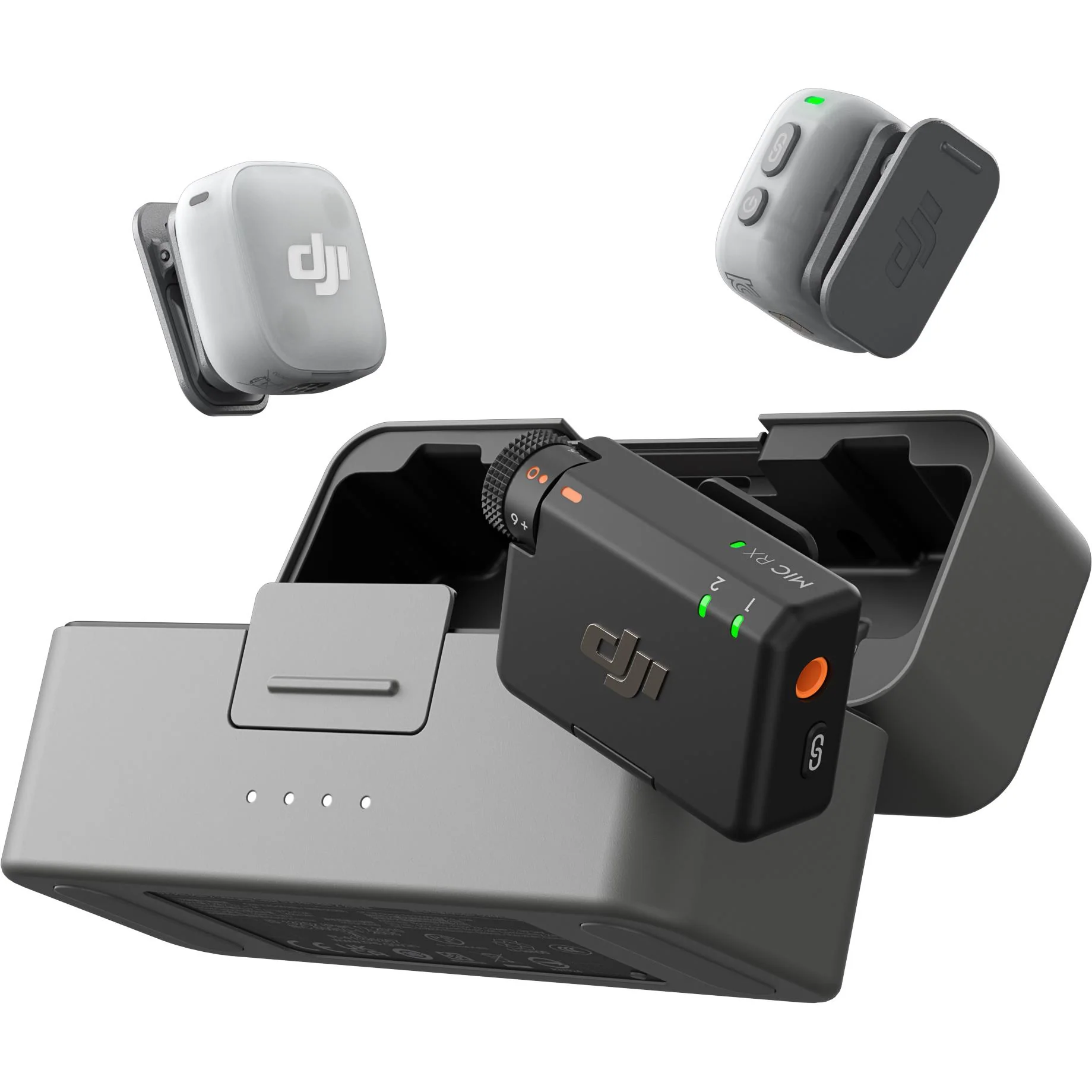 DJI Mic 2 Wireless System 2TX 1RX Charging Case